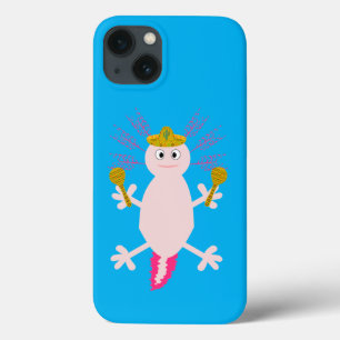 Day of the Dead Mexican Axolotl iPhone 13 Case