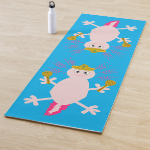 Day of the Dead Mexican Axolotl Yoga Mat