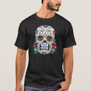 Day of the Dead Mexican Skull T-shirt