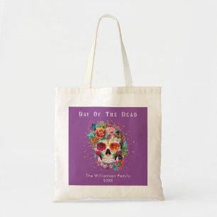 Day Of The Dead Mexican Sugar Skull All Souls Tote Bag