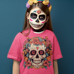 Day of the Dead Mexican Sugar Skull T-Shirt