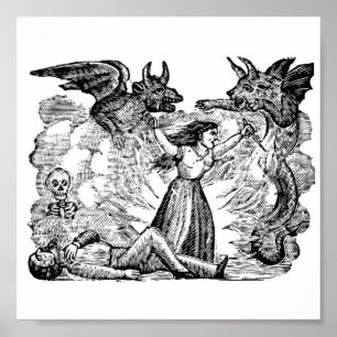 Day of the Dead, Mexico circa lates 1800's Poster