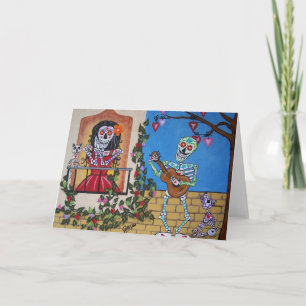 DAY OF THE DEAD  Midnight Serenade Card