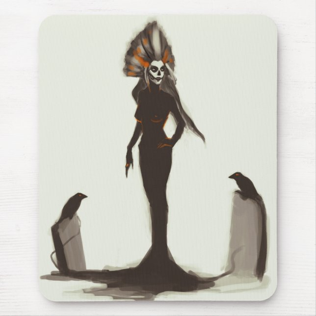 Day of the dead mouse mat (Front)