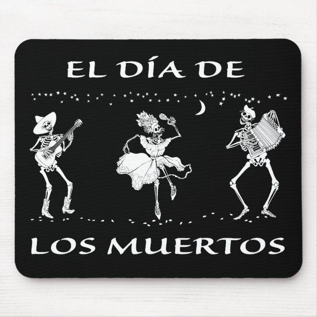 Day of the Dead Mouse Mat (Front)