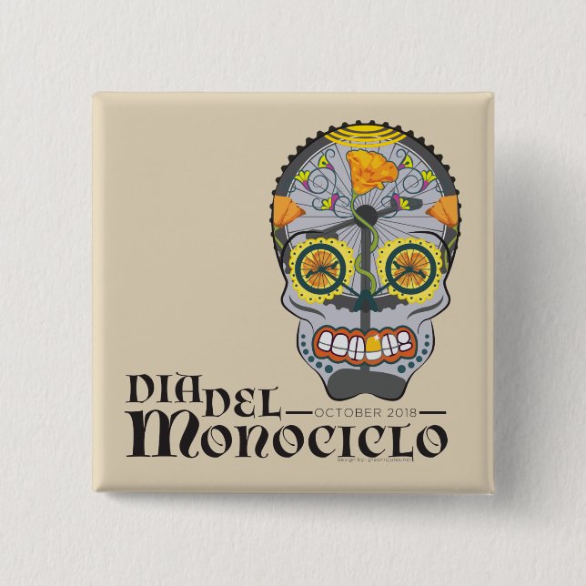 DAY OF THE DEAD MUNI OCT 2018 EVENT button (Front)