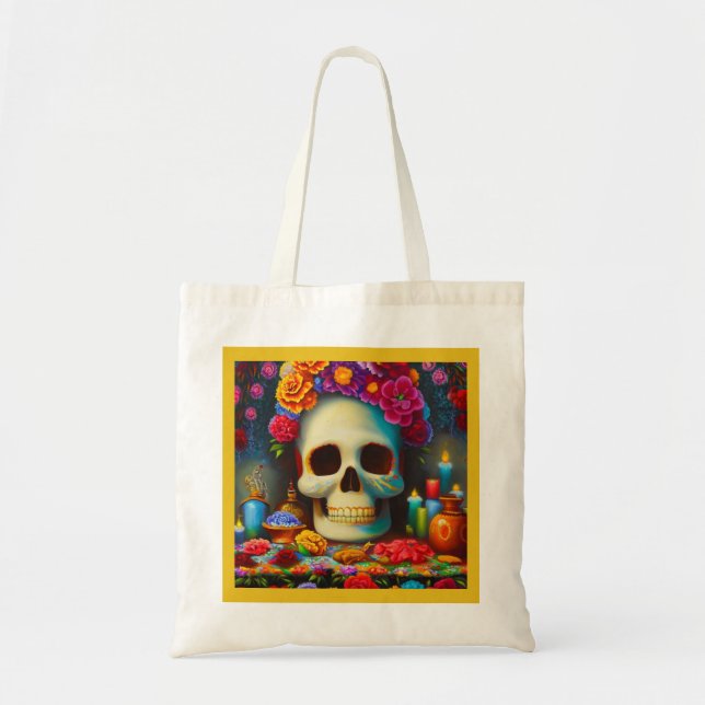 Day of the Dead Ofendra 4 Tote Bag (Front)