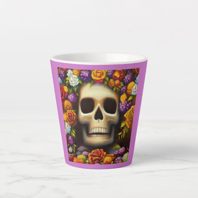 Day of the Dead Ofendra 5 Latte Mug (Front)