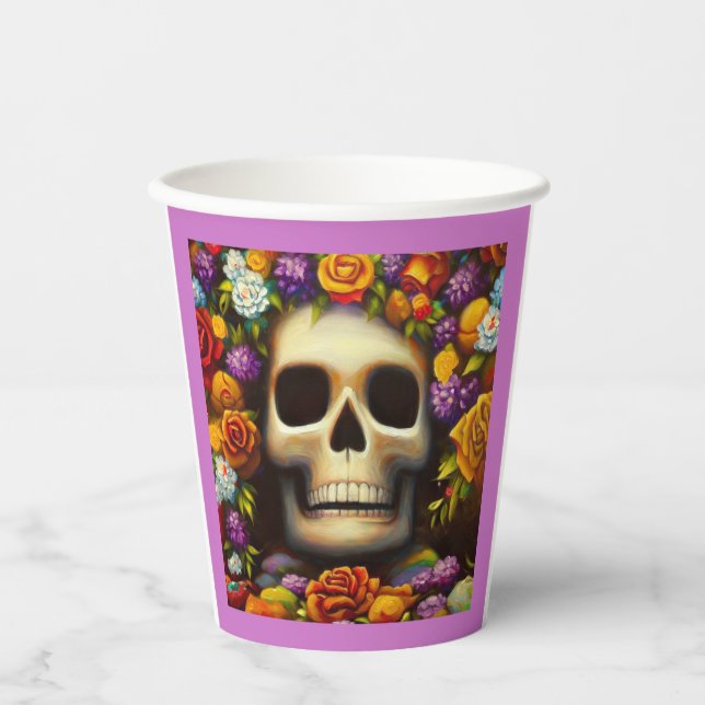 Day of the Dead Ofendra 5 Paper Cups (Front)