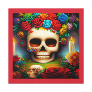 Day of the Dead Ofendra 7 Canvas Print