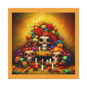 Day of the Dead Offrendas 1 Canvas Print
