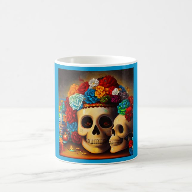 Day of the Dead Offrendas 2 Coffee Mug (Center)