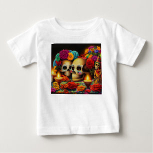 Day of the Dead Offrendas 3 Baby T-Shirt
