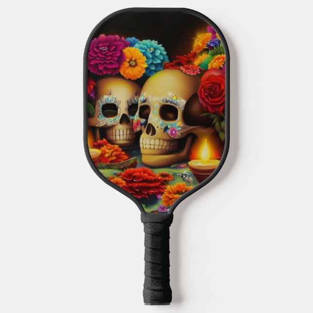 Day of the Dead Offrendas (3) Pickleball Paddle (Front)