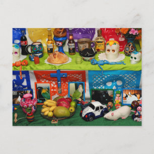 Day of the Dead Ofrenda  Postcard