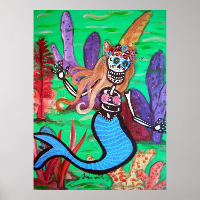 DAY OF THE DEAD PAINTING POSTERS (Front)