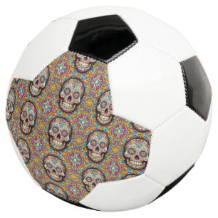 Day of the Dead Pattern Football