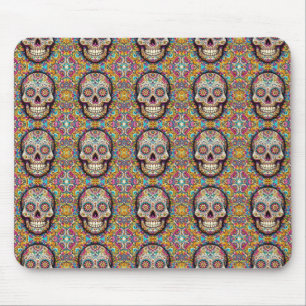 Day of the Dead Pattern Mouse Mat