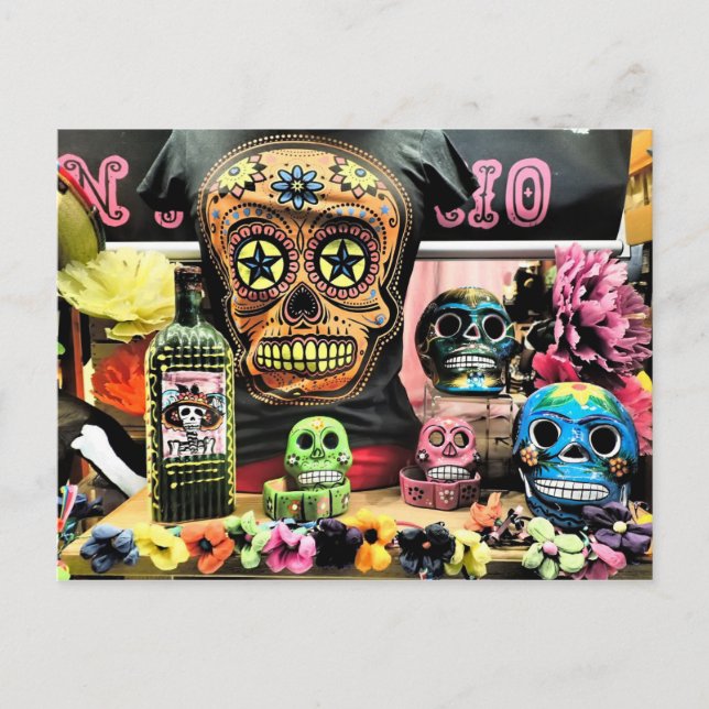 Day of the dead postcard (Front)