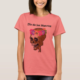 Day of the Dead Skull Art T-Shirt