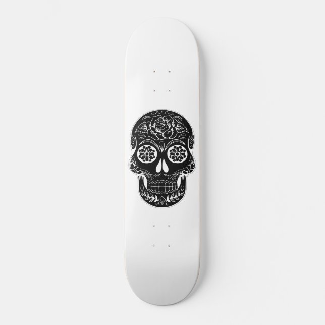 Day of the Dead Skull Skateboard (Front)