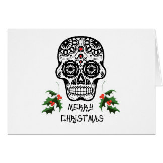 Day of the Dead Skull X-Mas Cards