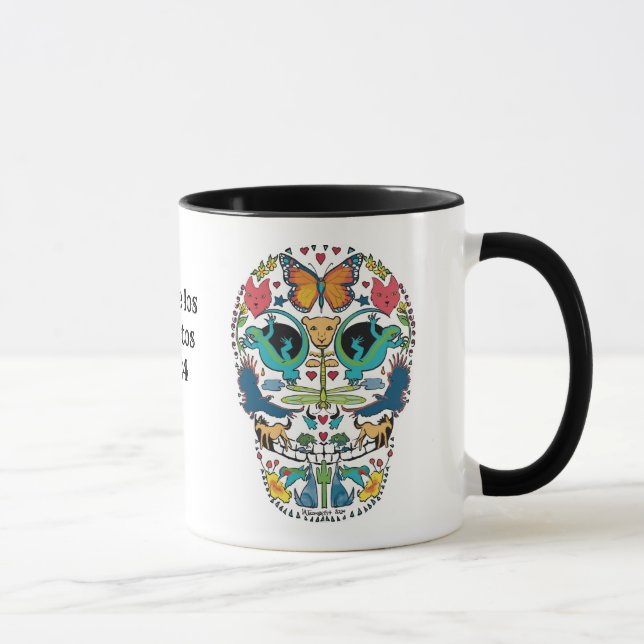 Day of the Dead Spirit Animal Mug (Right)