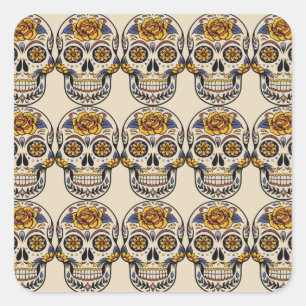 Day of the dead stickers
