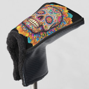 Day of the Dead Sugar Skull Golf Head Cover