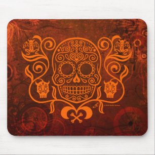 Day of the Dead Sugar Skull Mouse Mat