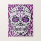 Day of the Dead Sugar Skull - Pink & Purple 1.0