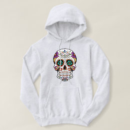 Day of the Dead Sugar Skull Women's Hoodie