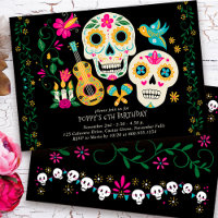Day of the Dead Theme Birthday Party