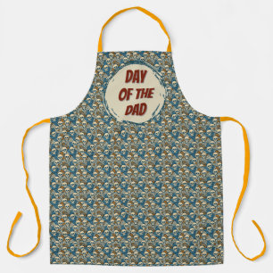 Day of the Dead themed Personalised Apron