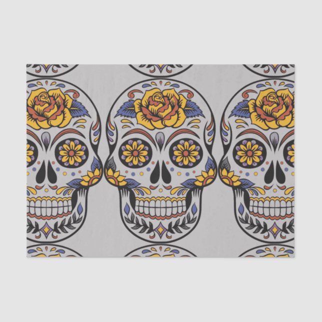 Day of the dead tissue paper (Front)
