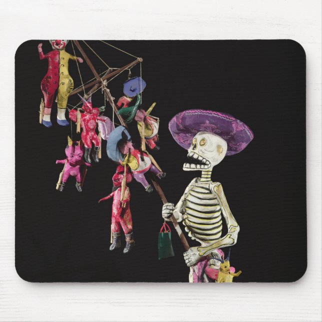 Day of the Dead: Toy Peddler, from Oaxaca Mouse Mat (Front)
