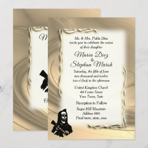 Day of the Dead Wedding Invitations