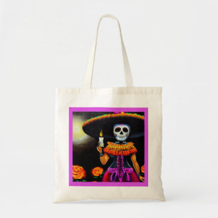 Day of the Dead Woman 2 Tote Bag
