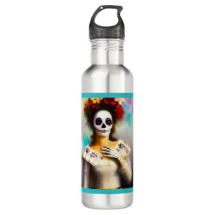 Day of the Dead Woman 3 710 Ml Water Bottle