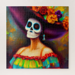 Day of the Dead Woman (4) Jigsaw Puzzle