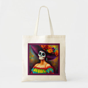 Day of the Dead Woman 4 Tote Bag