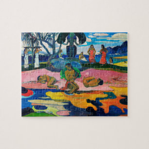 Day of the God (Mahana no Atua) by Paul Gauguin Jigsaw Puzzle