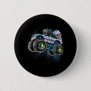 Day Of The Government Agencyd Monster Truck Sugar 6 Cm Round Badge