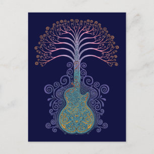Day of the Guitree Postcard