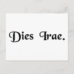 Day of Wrath Postcard