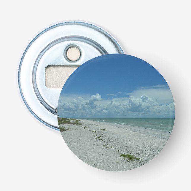 Day On A Tropical Beach Bottle Opener (Front)