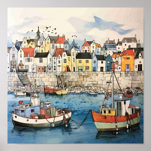 Day Out At The Seaside Poster (Front)