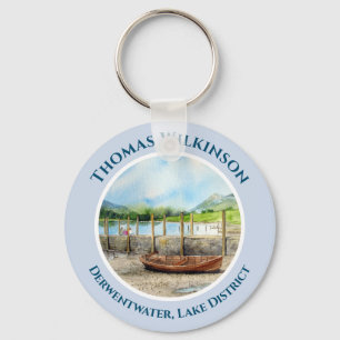 Day out to Derwentwater Lake District Cumbria Key Ring
