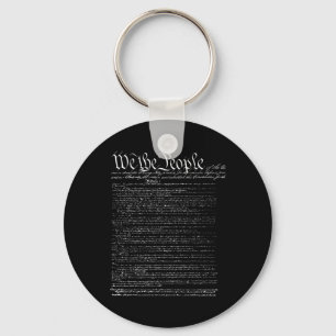 Day Preamble Of The Constitution We The People Key Ring