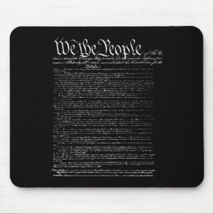 Day Preamble Of The Constitution We The People Mouse Mat